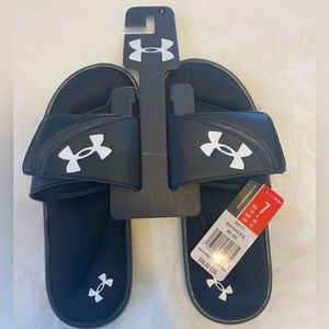 Under Armour UA M Ignite VI SL Slides/ Sandals/ Flip Flops size 7